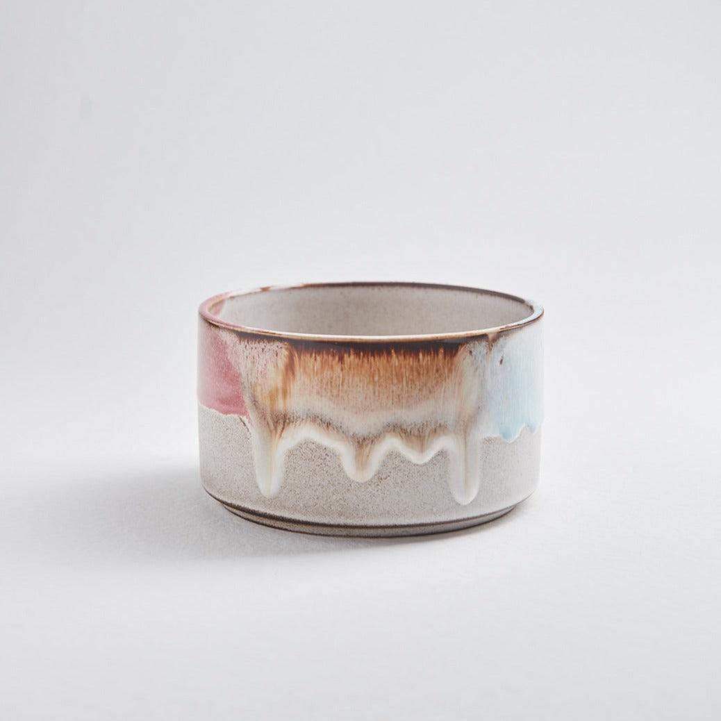 Egg Back Home Melting Ice Cream 5" Ceramic Bowls - Set of 4 Dessert Bowls