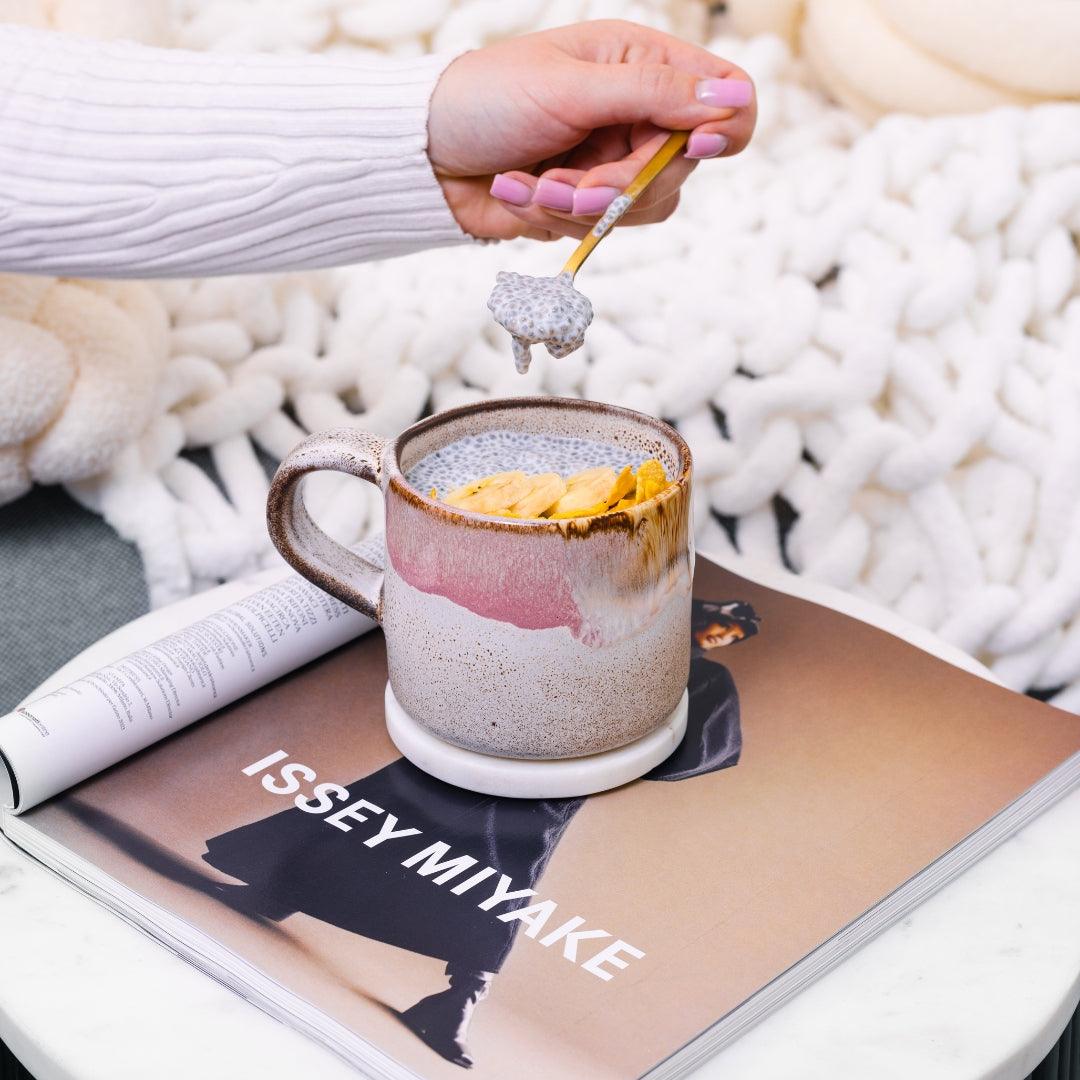 Egg Back Home Melting Ice Cream Collection Ceramic Mug 12.2oz / 360ml