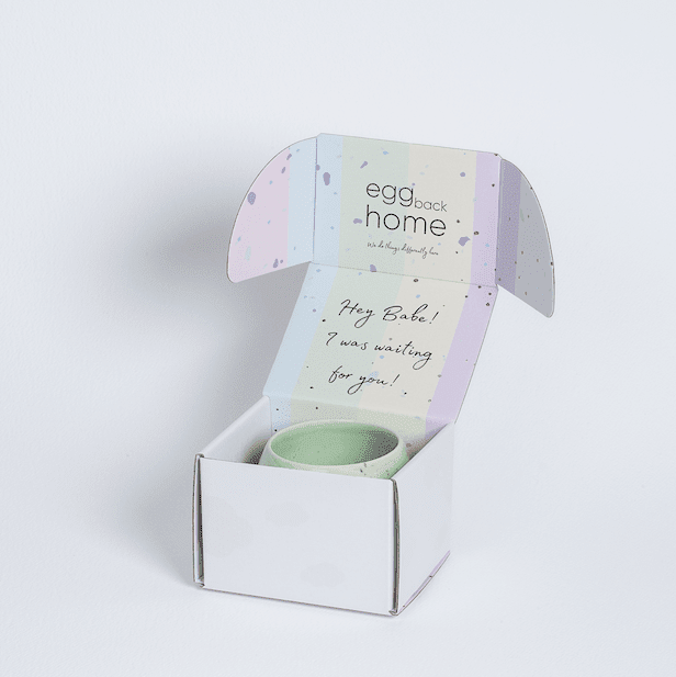 Egg Back Home Party Ball Mug 17oz / 500ml, Set of 6 - Assorted Colors