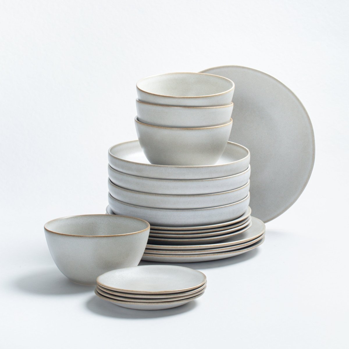 Egg Back Home Terra Porcelanic Collection 20 - Piece Dinnerware Set