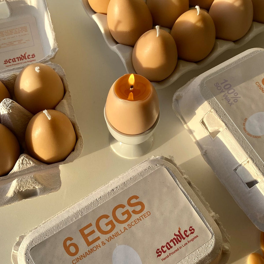 
                      
                        Scandles Egg Candles - 6 Pack Box - lily & onyx
                      
                    