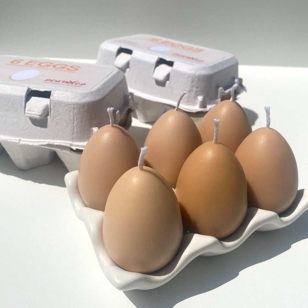 
                      
                        Scandles Egg Candles - 6 Pack Box - lily & onyx
                      
                    