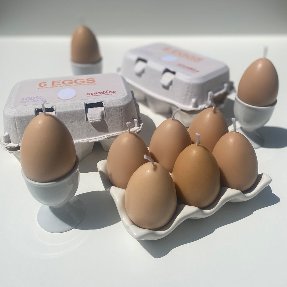 
                      
                        Scandles Egg Candles - 6 Pack Box - lily & onyx
                      
                    