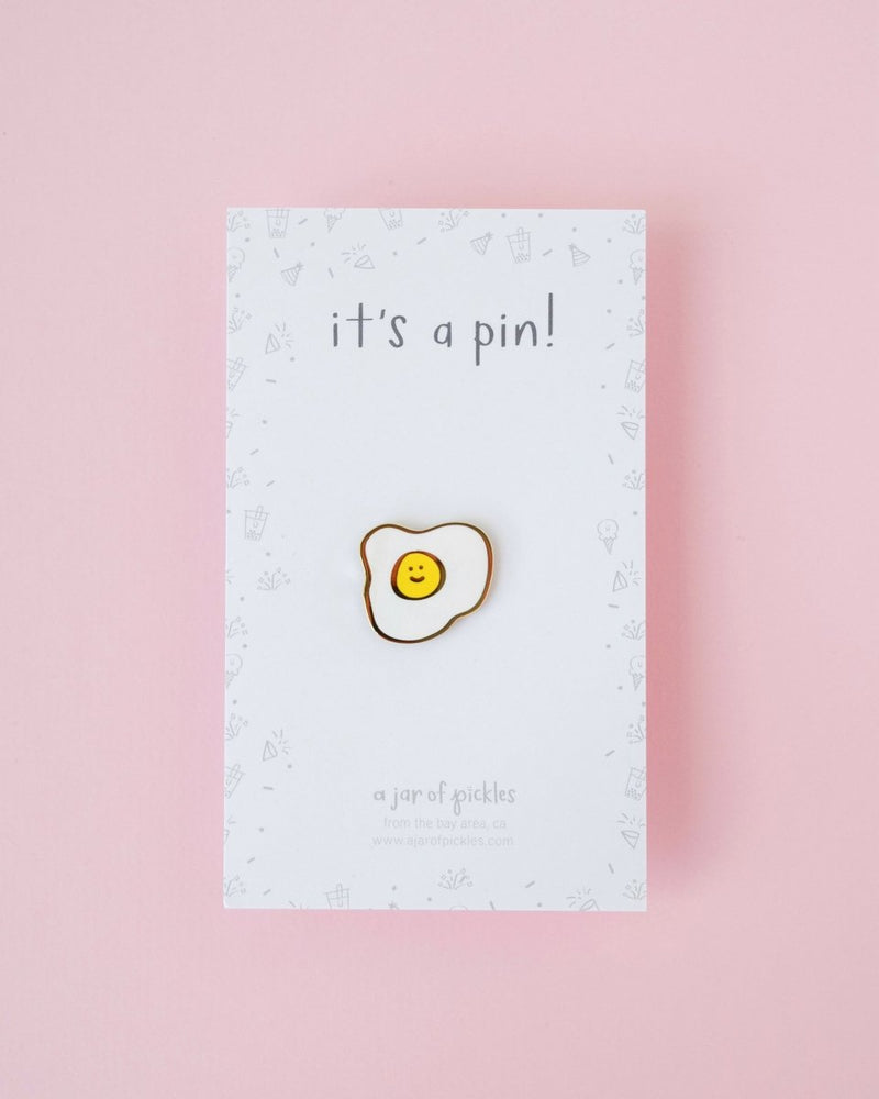 A Jar of Pickles Egg Pin - lily & onyx