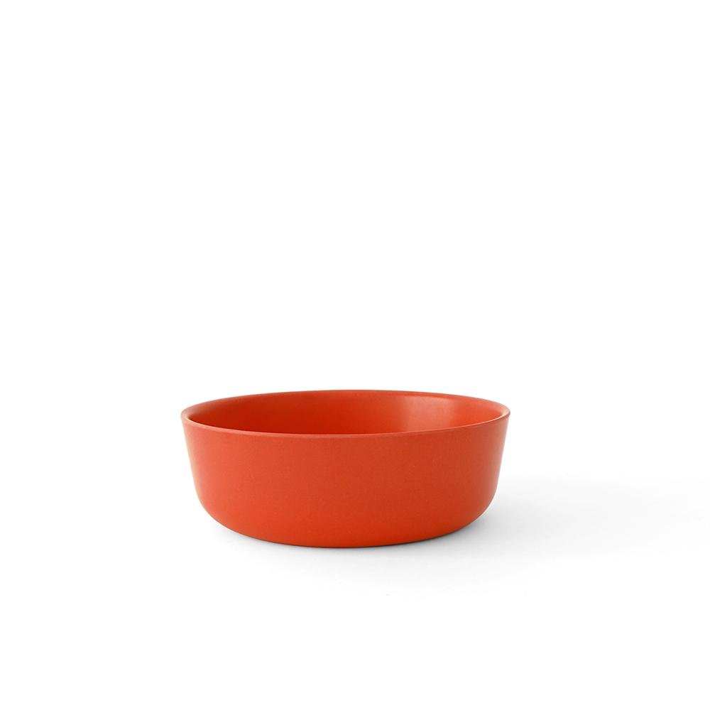 EKOBO Bamboo Kids Bowl, Set of 4 - Persimmon