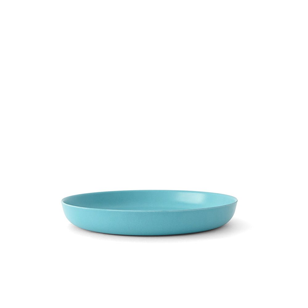 EKOBO Bamboo Kids Plate - Set of 4 - Lagoon