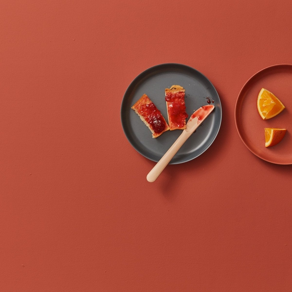 EKOBO Bamboo Kids Plate - Set of 4 - Storm