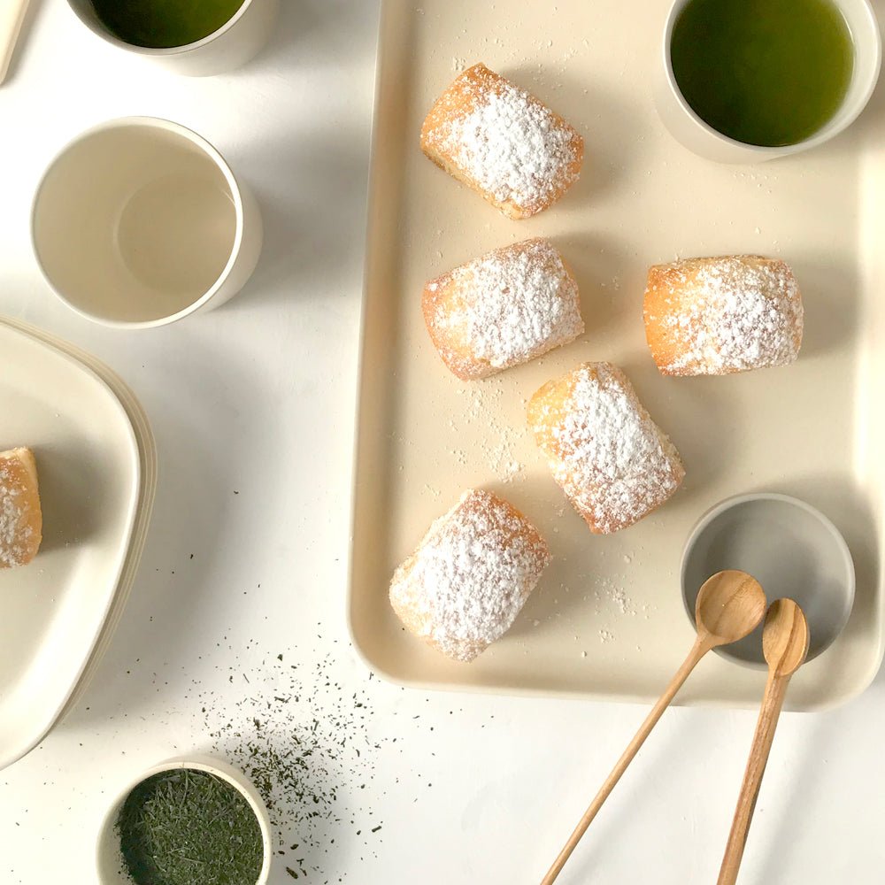 EKOBO Bamboo Small Cup, 4 Piece Set - Abyss