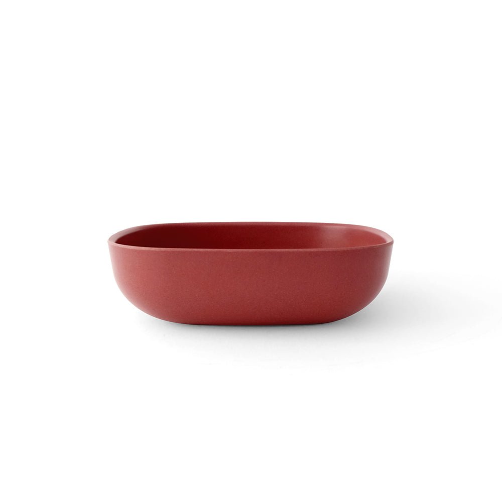 EKOBO Bamboo Solo Salad Bowl, Set of 4 - Spice