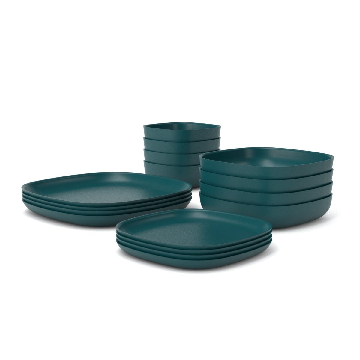 EKOBO Dining Essentials 16 Piece Set - Blue Abyss