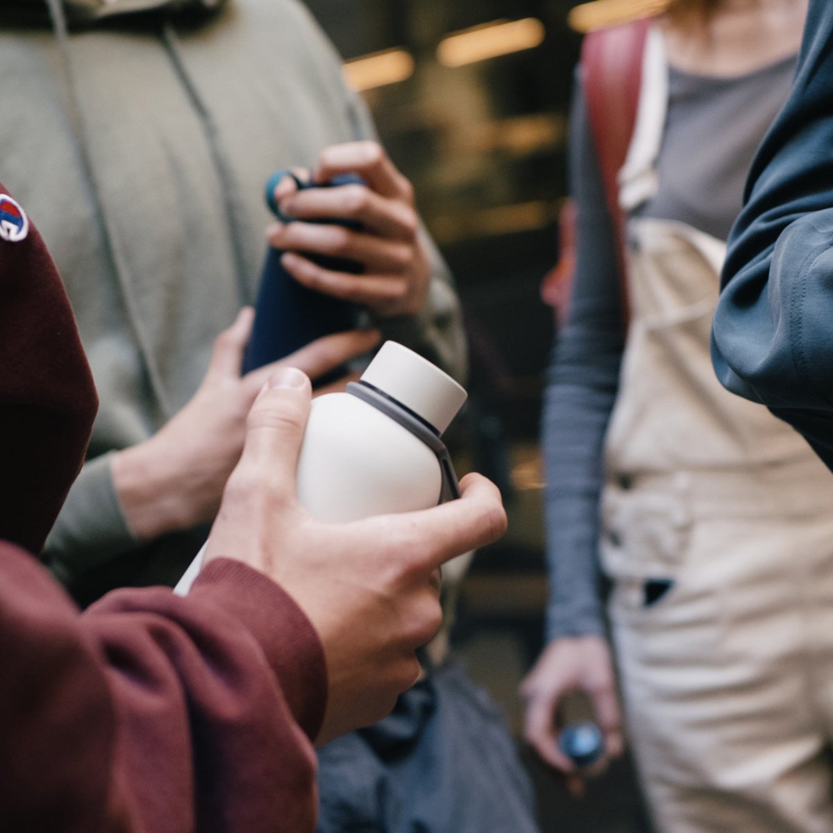 EKOBO EKOBO Insulated Stainless Steel Water Bottle 12oz - Cloud Matte