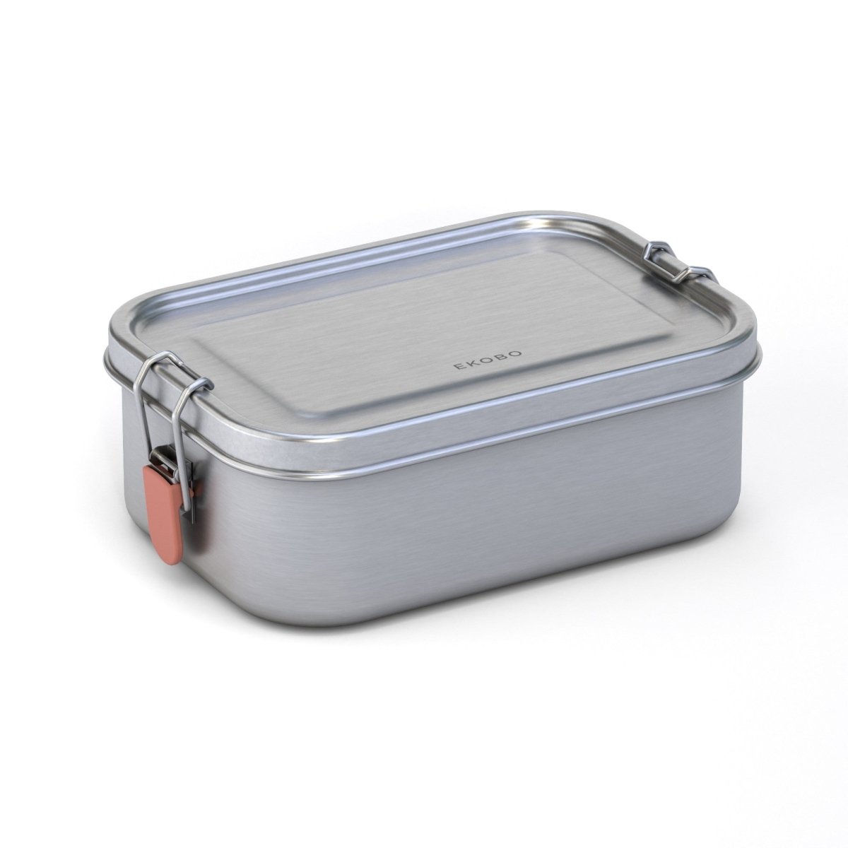 EKOBO EKOBO Stainless Steel Lunch Box with Silicone Insert - Terracotta