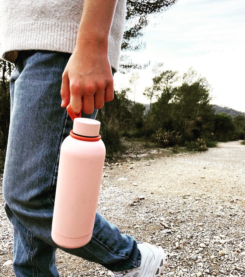EKOBO EKOBO Vacuum - Insulated Water Bottle 16oz Stainless Steel Blush Pink