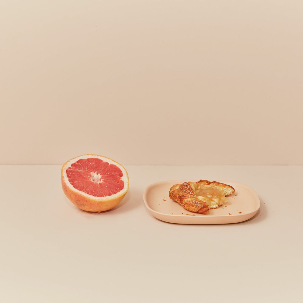 Bamboo Side Plate - 4 Piece Set - Blush