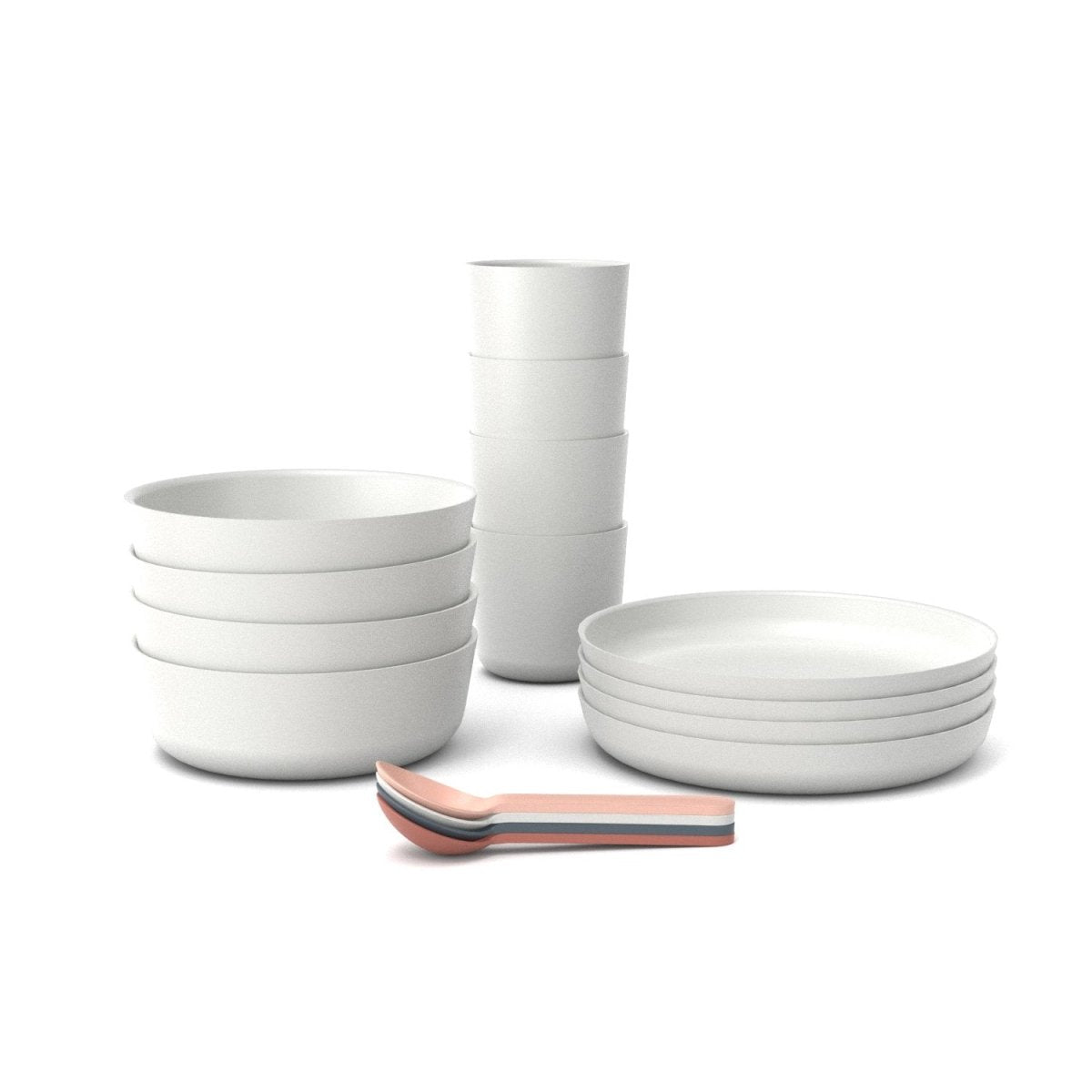EKOBO The Original Kid Dinnerware Set - Cloud