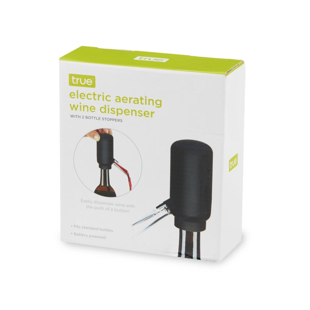 
                      
                        True Electric Aerating Wine Dispenser with Stoppers - lily & onyx
                      
                    