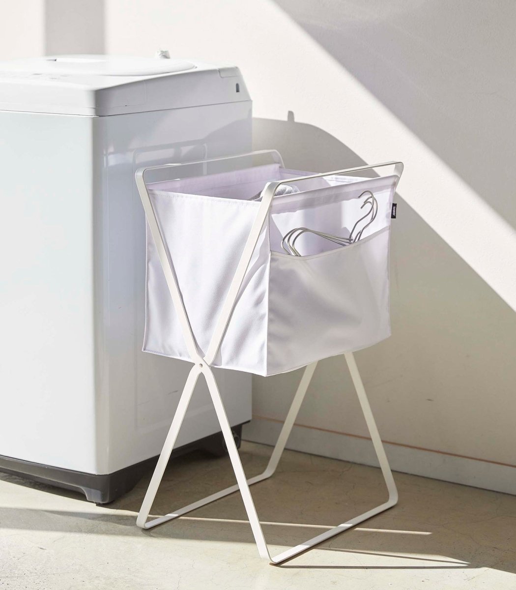 Yamazaki Home Elevated Laundry Hamper - lily & onyx