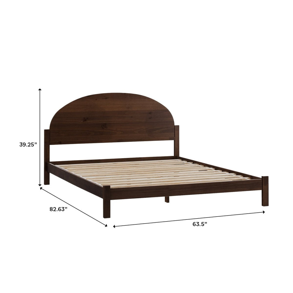 
                      
                        Walker Edison Elias Solid Wood Bed with Arched Headboard - lily & onyx
                      
                    