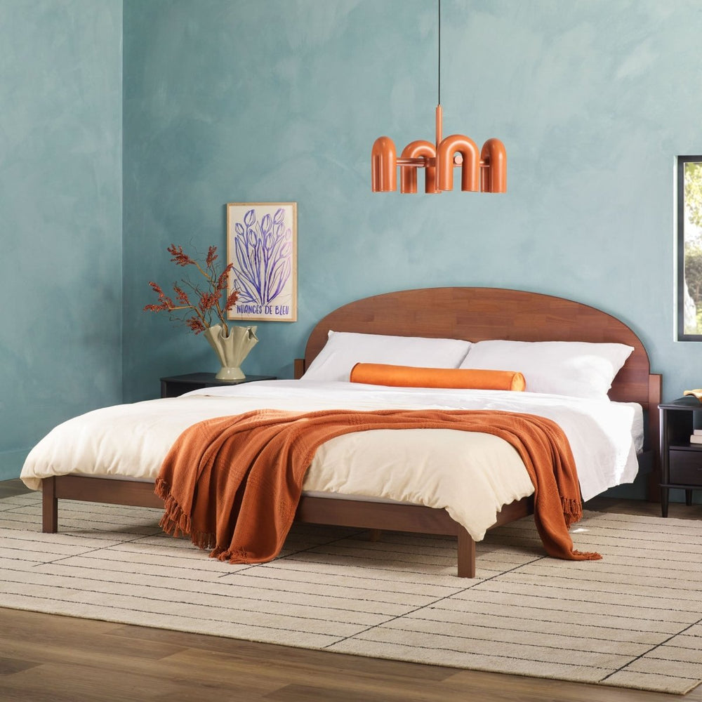 
                      
                        Walker Edison Elias Solid Wood Bed with Arched Headboard - lily & onyx
                      
                    