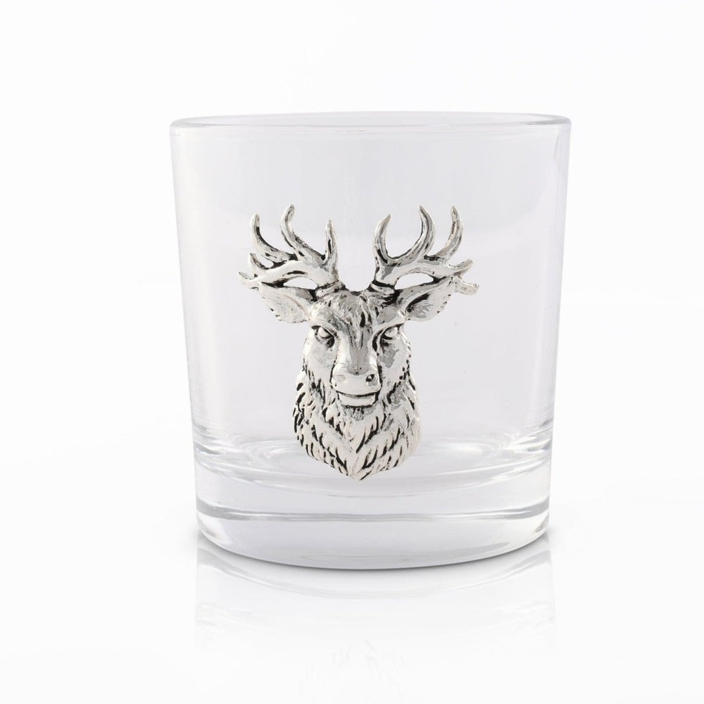 Arthur Court Designs Elk Head Bar Glasses, Set of 4 - lily & onyx