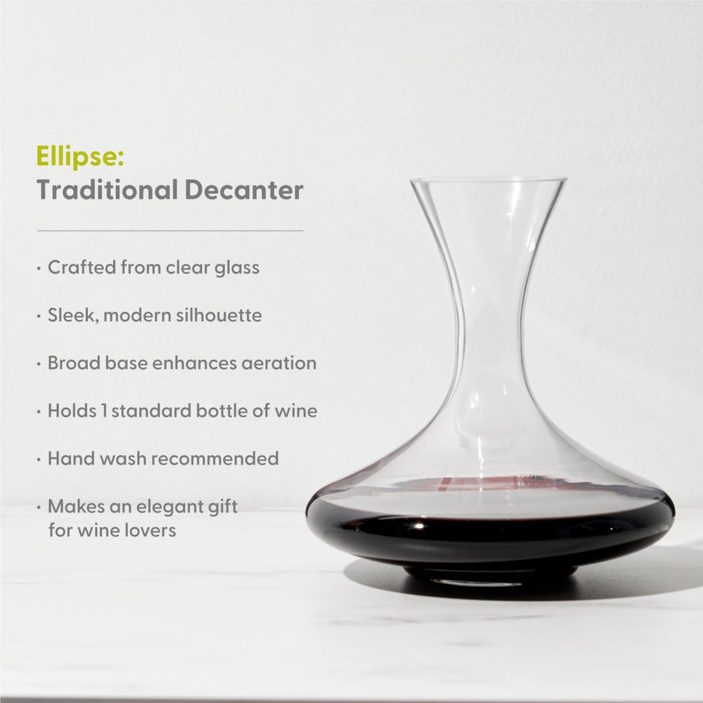 
                      
                        True Ellipse Traditional Wine Decanter - lily & onyx
                      
                    