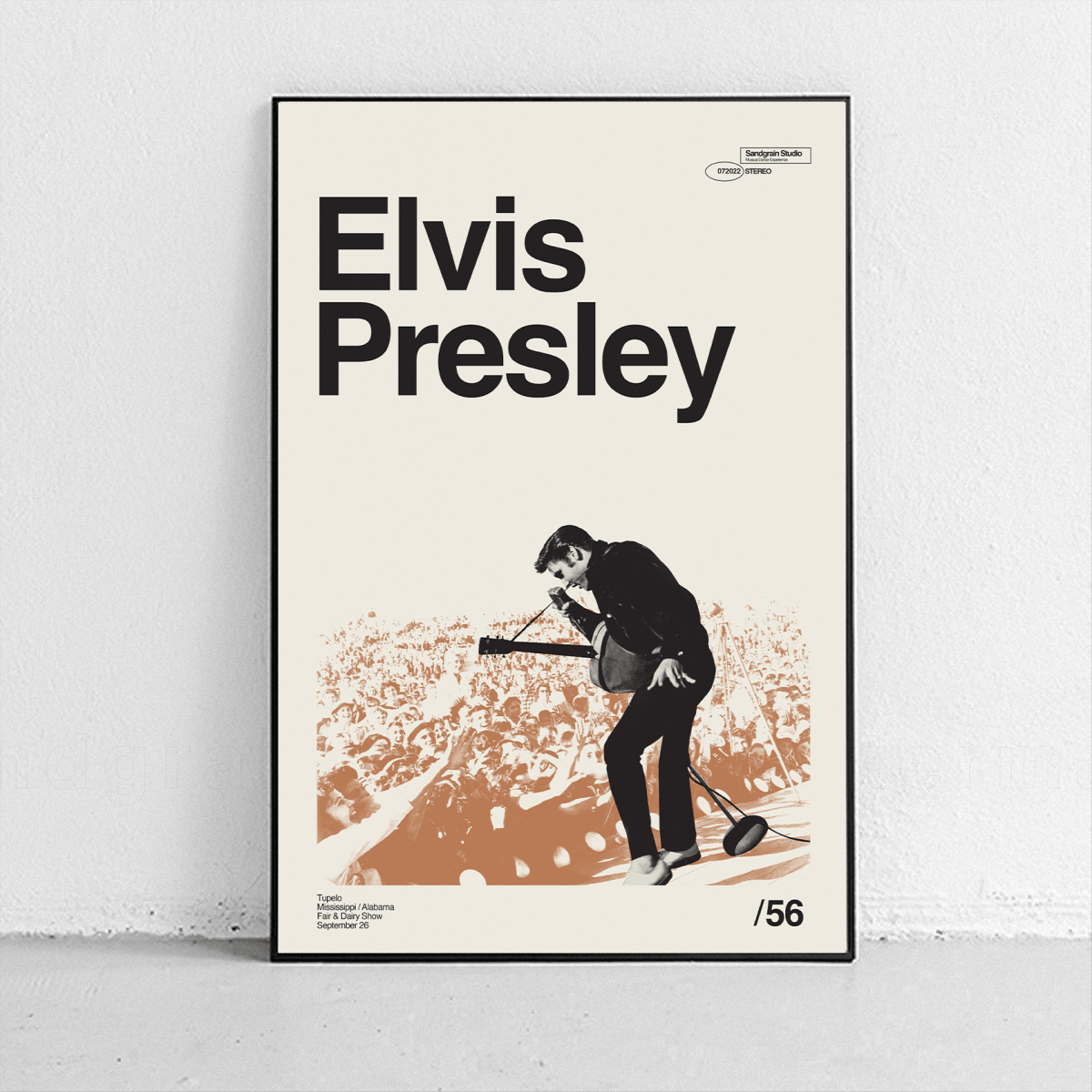 Sandgrain Studio Elvis Presley - lily & onyx