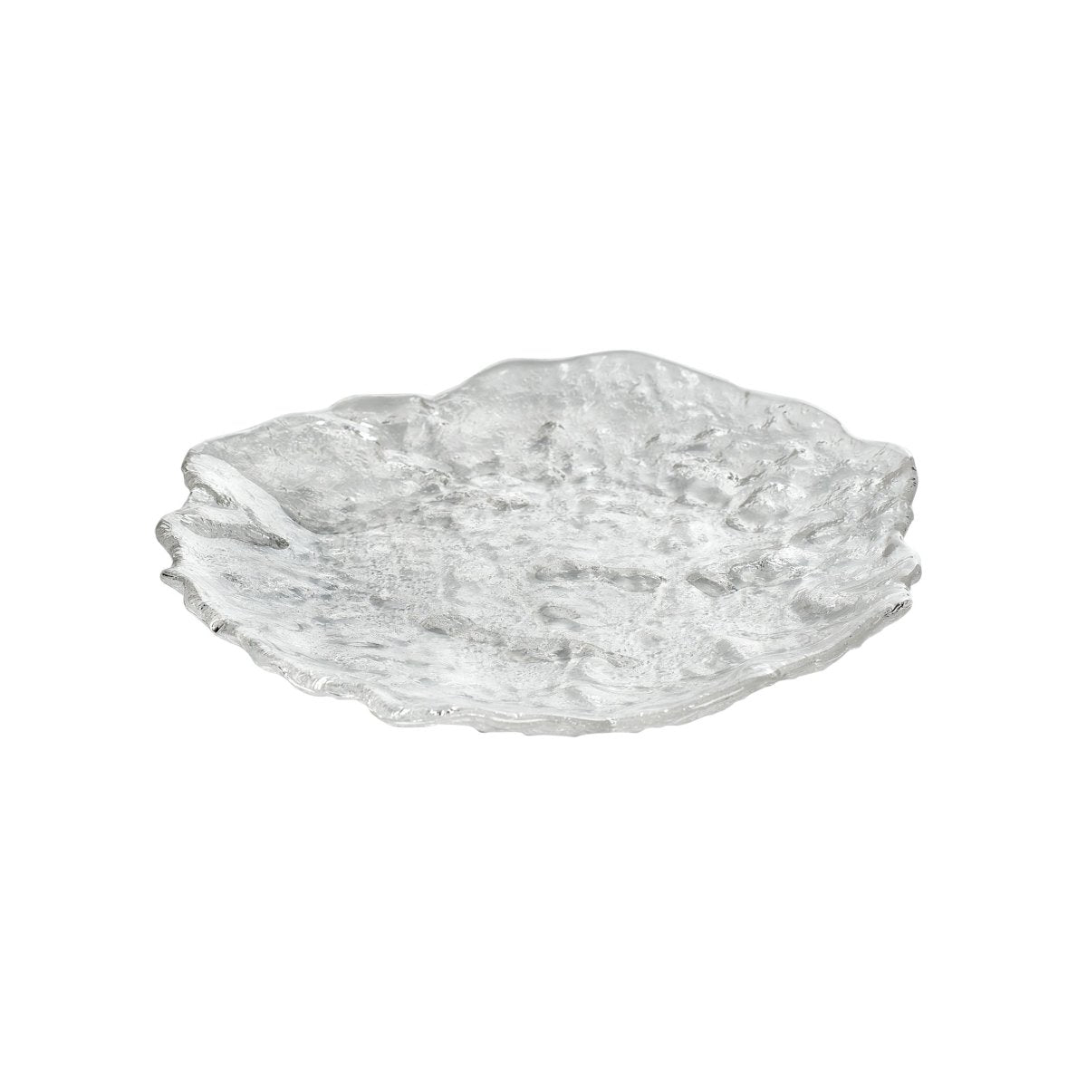 texxture Emilia™ Glass Appetizer Plate - lily & onyx