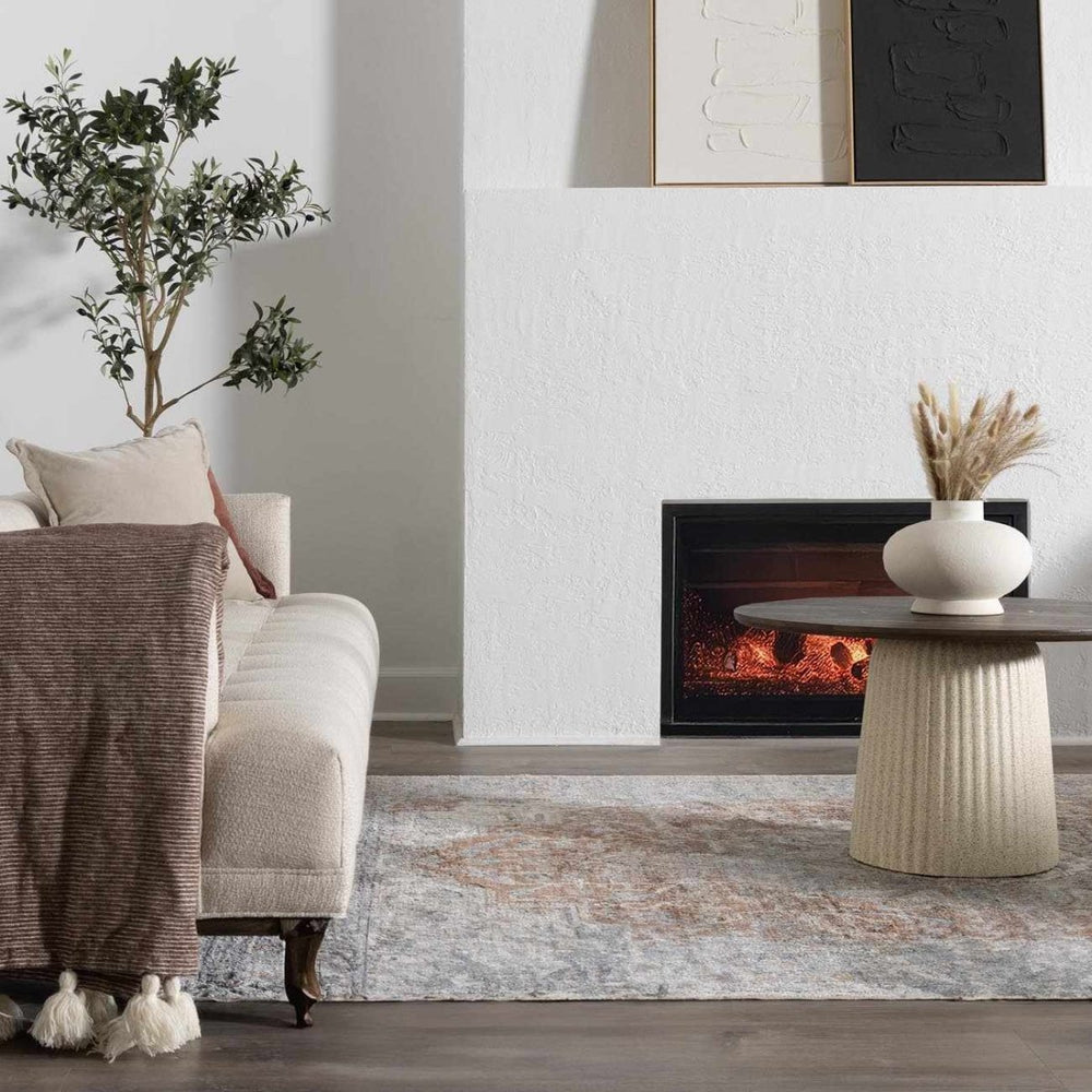 
                      
                        Hauteloom Emke Cream Washable Area Rug - lily & onyx
                      
                    