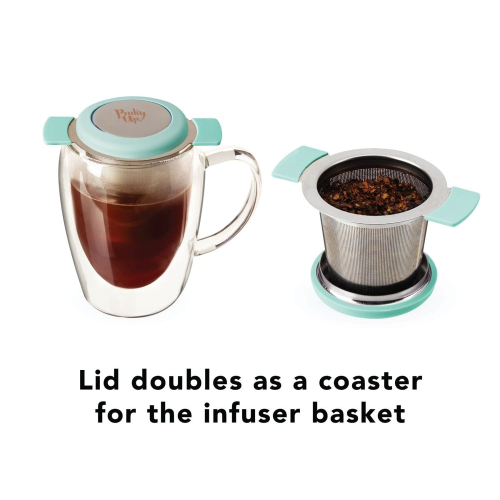 
                      
                        Pinky Up Tea Erin Universal Tea Infuser, Turquoise - lily & onyx
                      
                    