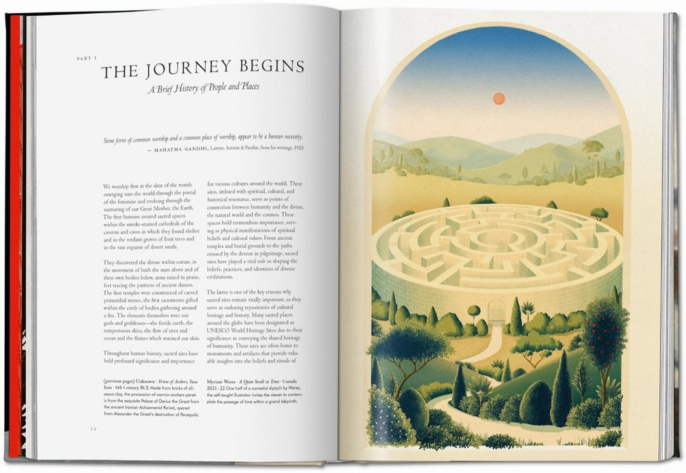 TASCHEN Esoterica, Sacred Sites (French) - lily & onyx