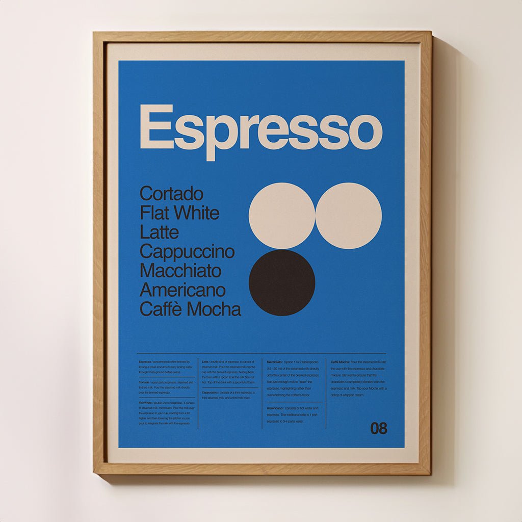Sandgrain Studio Espresso Drinks - Coffee collection - lily & onyx