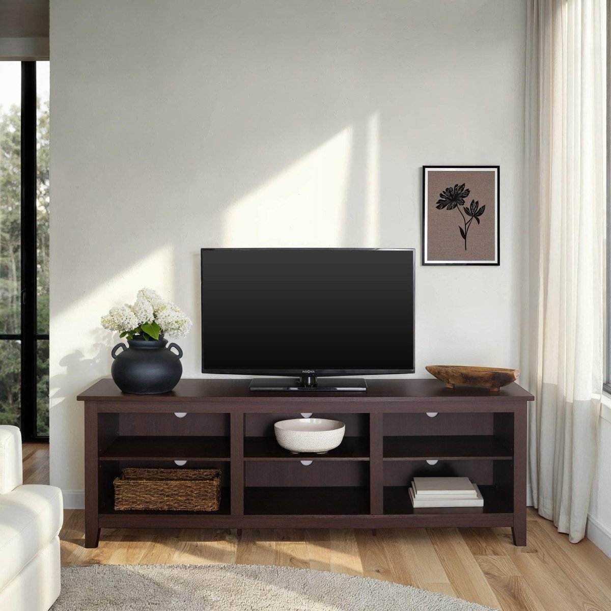 Walker Edison Essential TV Stand - lily & onyx