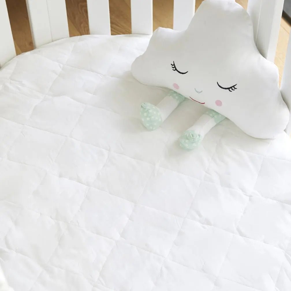 ettitude Bamboo Crib Mattress Protector | Waterproof & Hypoallergenic