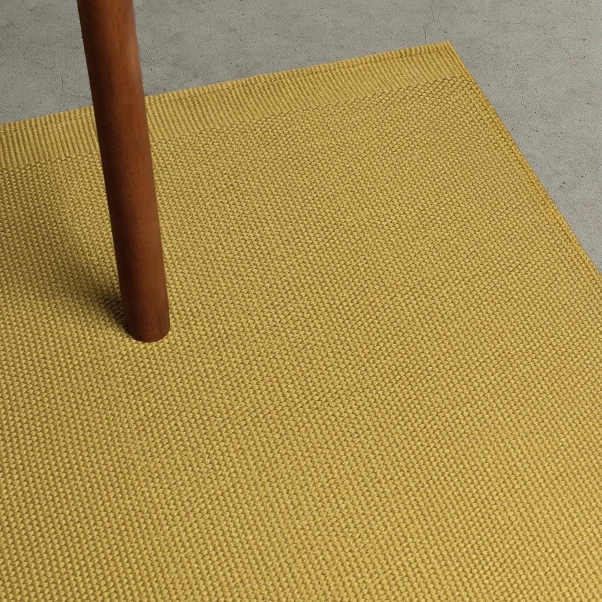 ettitude Luxe Bamboo Solid Rug | Hand - Loomed Vegan Area Rug, OEKO - TEX Certified