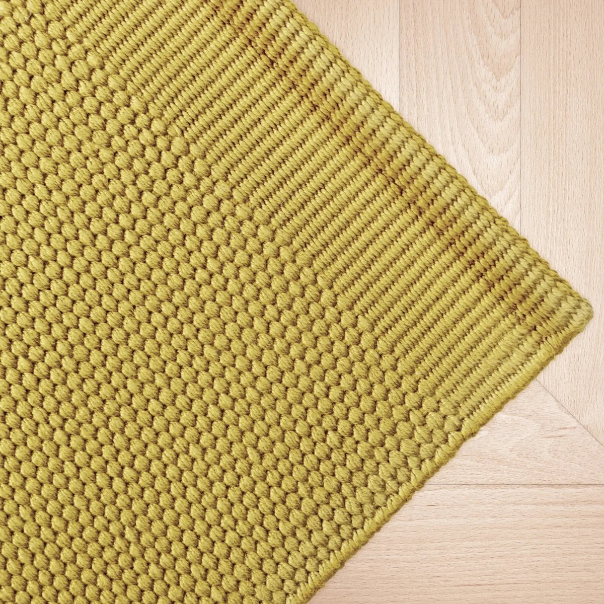 ettitude Luxe Bamboo Solid Rug | Hand - Loomed Vegan Area Rug, OEKO - TEX Certified
