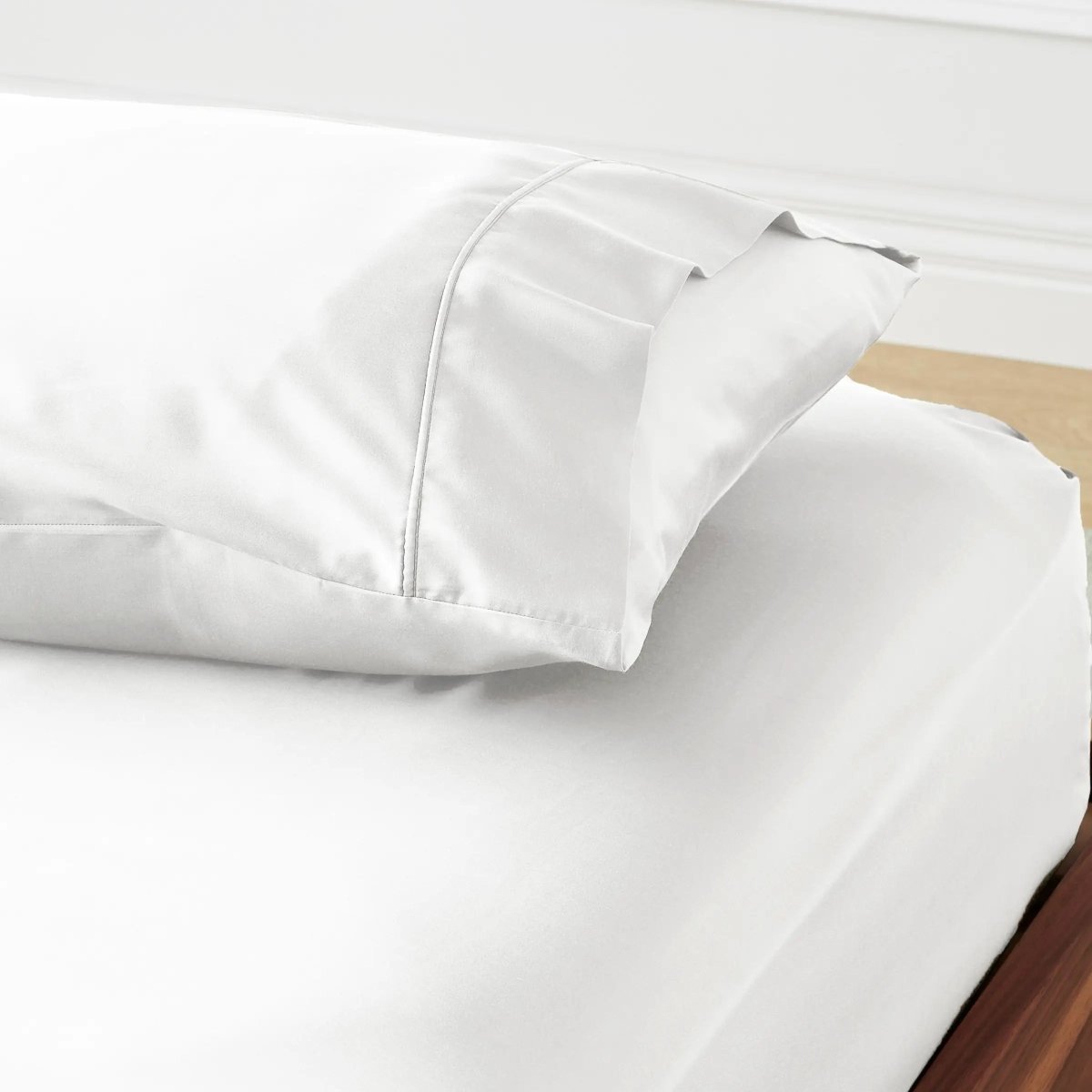 ettitude Signature Bamboo Fitted Sheet | Silky Soft, 100% CleanBamboo® Lyocell