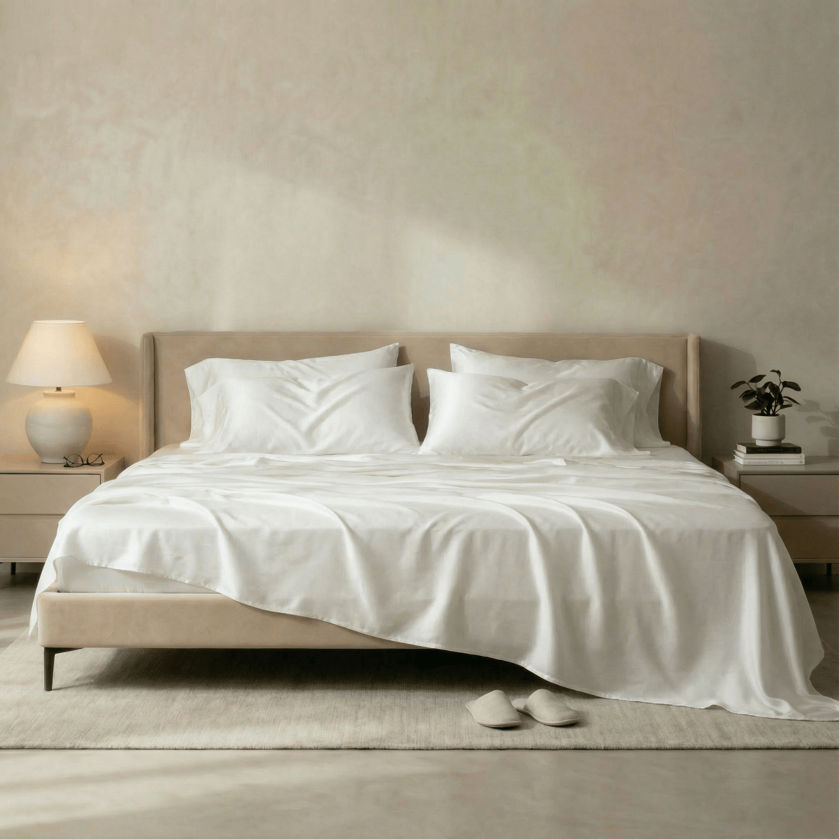 ettitude Signature Bamboo Sheet Set | 100% CleanBamboo® Lyocell, Silky Soft & Temperature Regulating