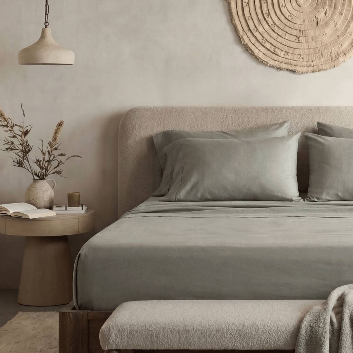 ettitude Signature Bamboo Sheet Set | 100% CleanBamboo® Lyocell, Silky Soft & Temperature Regulating