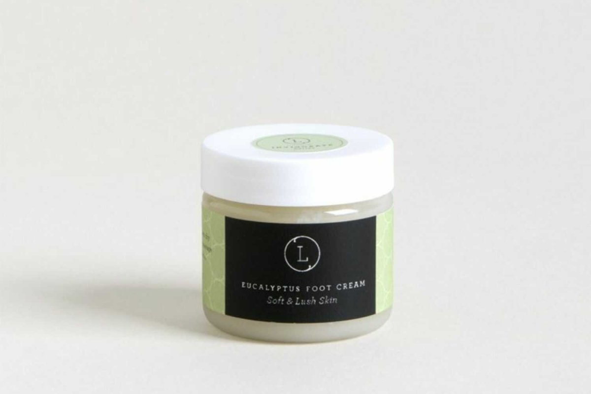 Lizush Eucalyptus Shea Butter Foot Cream, 2 oz - lily & onyx