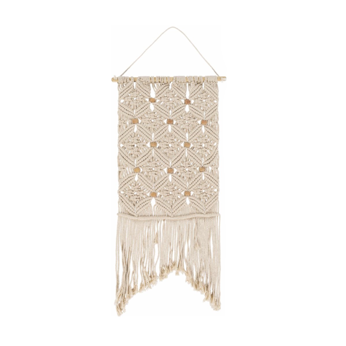 Boutique Rugs Ever Beige Boho Macrame Tapestry - lily & onyx