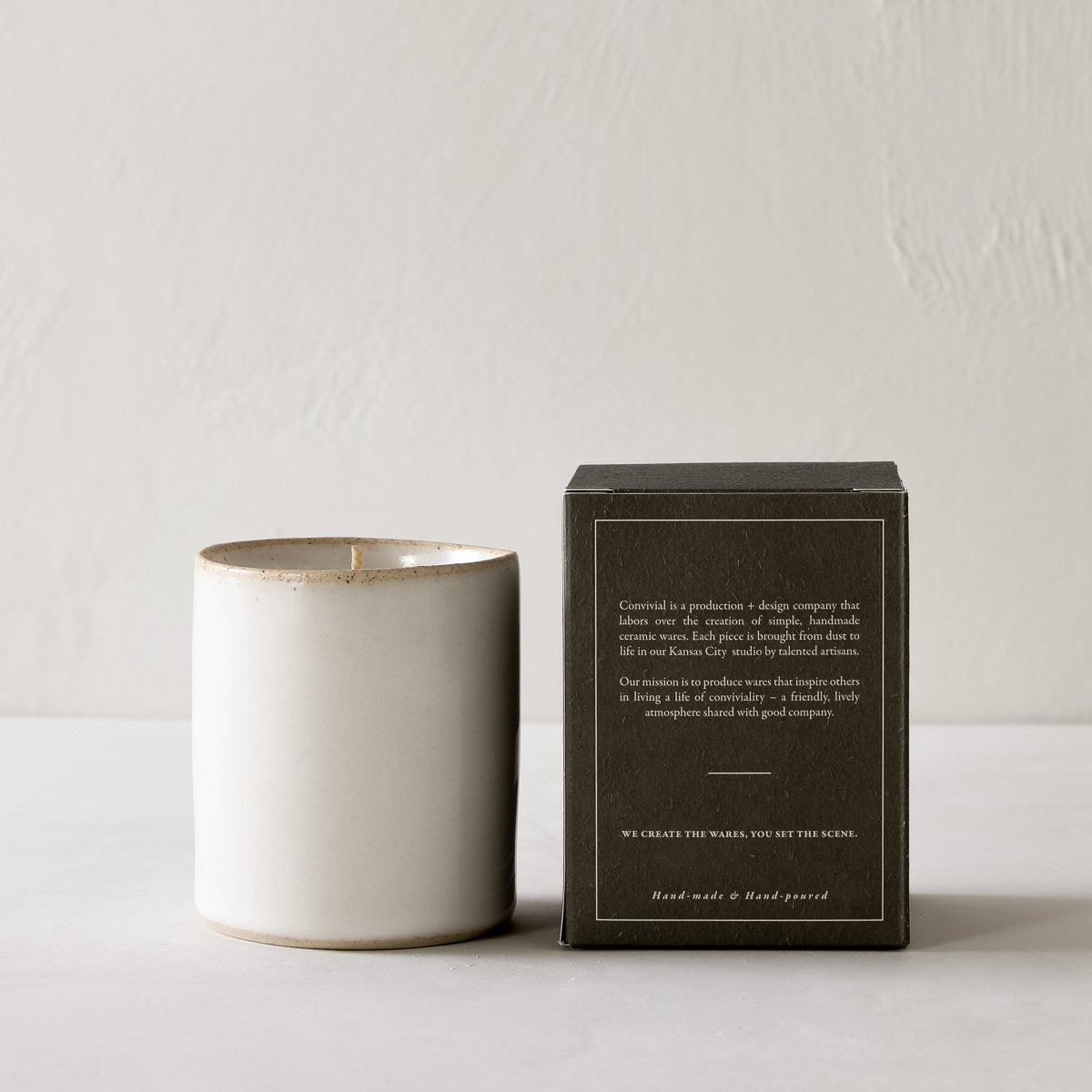 CONVIVIAL Evergreen | 7 oz Candle - lily & onyx