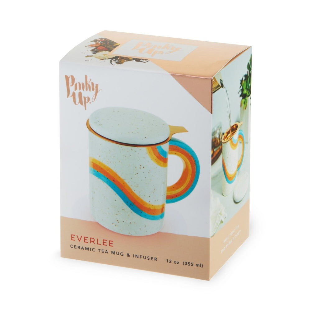 
                      
                        Pinky Up Tea Everlee Infuser Mug with Lid, 12oz - lily & onyx
                      
                    