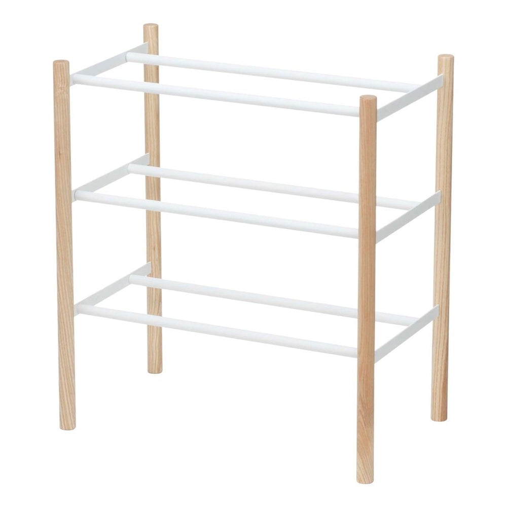 Yamazaki Home Expandable Shoe Rack, 18" H - lily & onyx