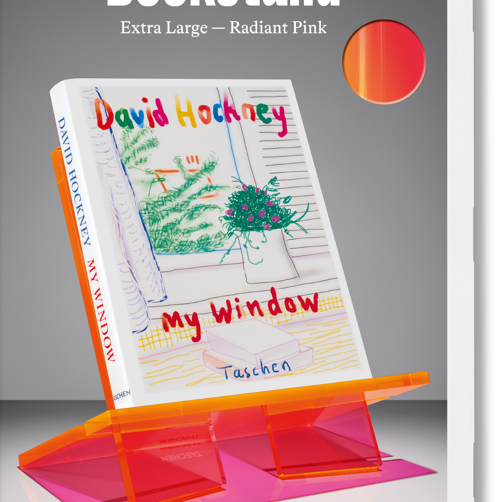 
                      
                        Modern Acrylic Bookstand, Extra Large - Radiant Pink
                      
                    