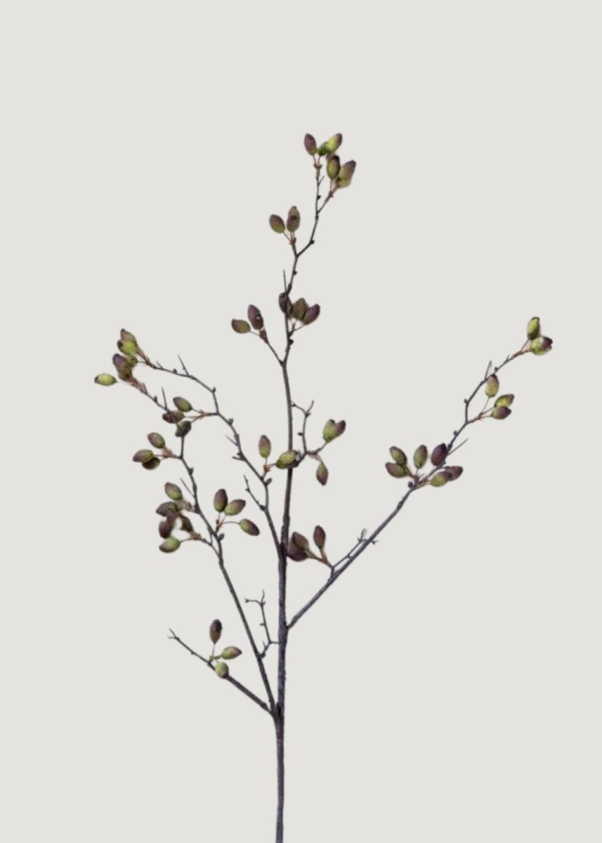 Afloral Fake Berries Tall Barberry Pod Branch - 37.75" - lily & onyx