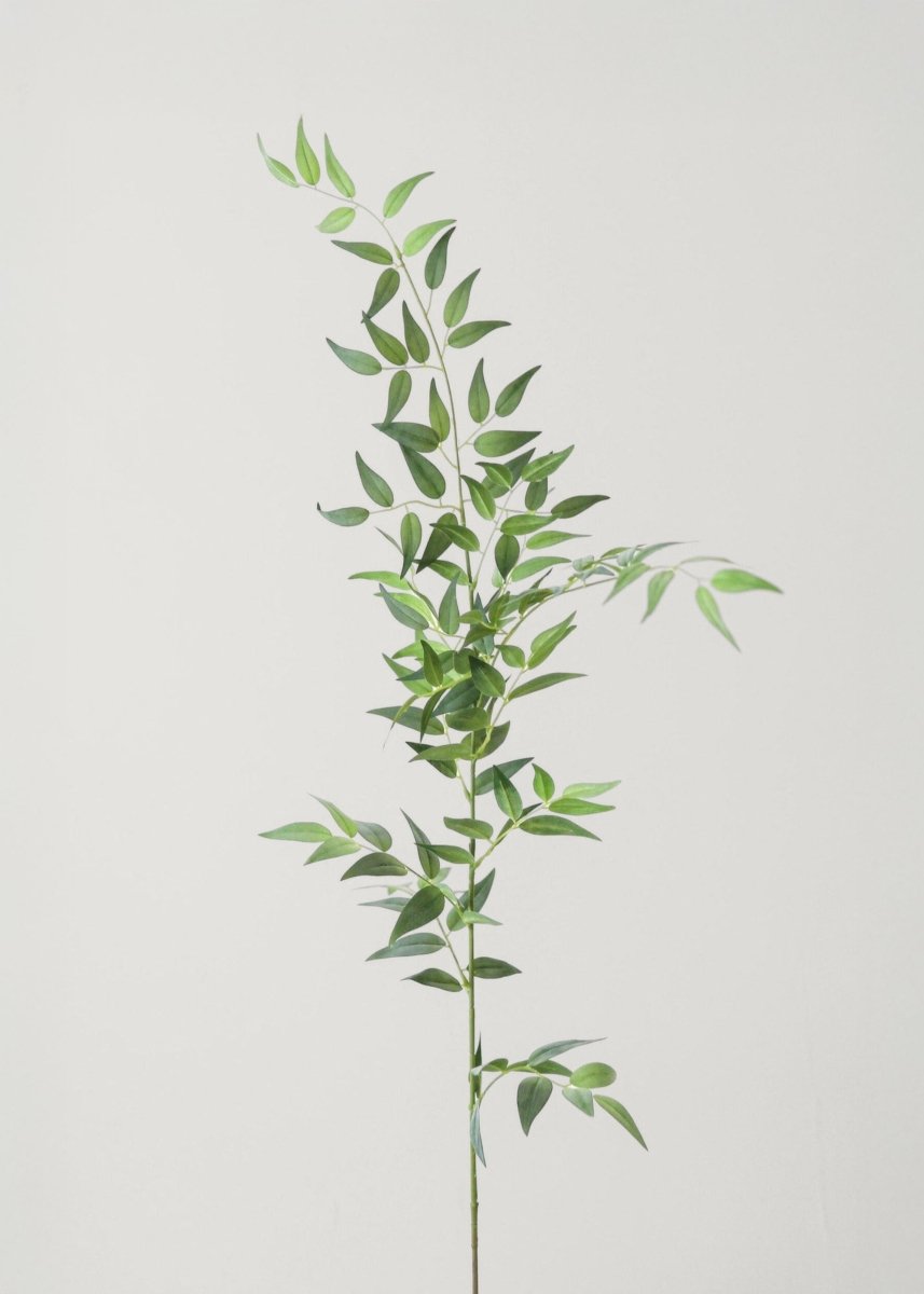 Afloral Fake Plants Italian Ruscus Branch, 49