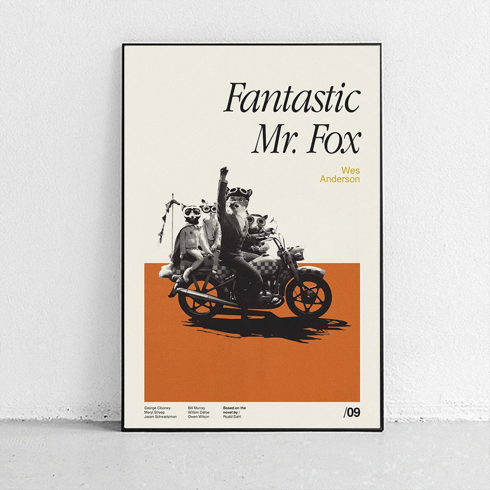 Sandgrain Studio Fantastic Mr Fox - Wes Anderson - lily & onyx