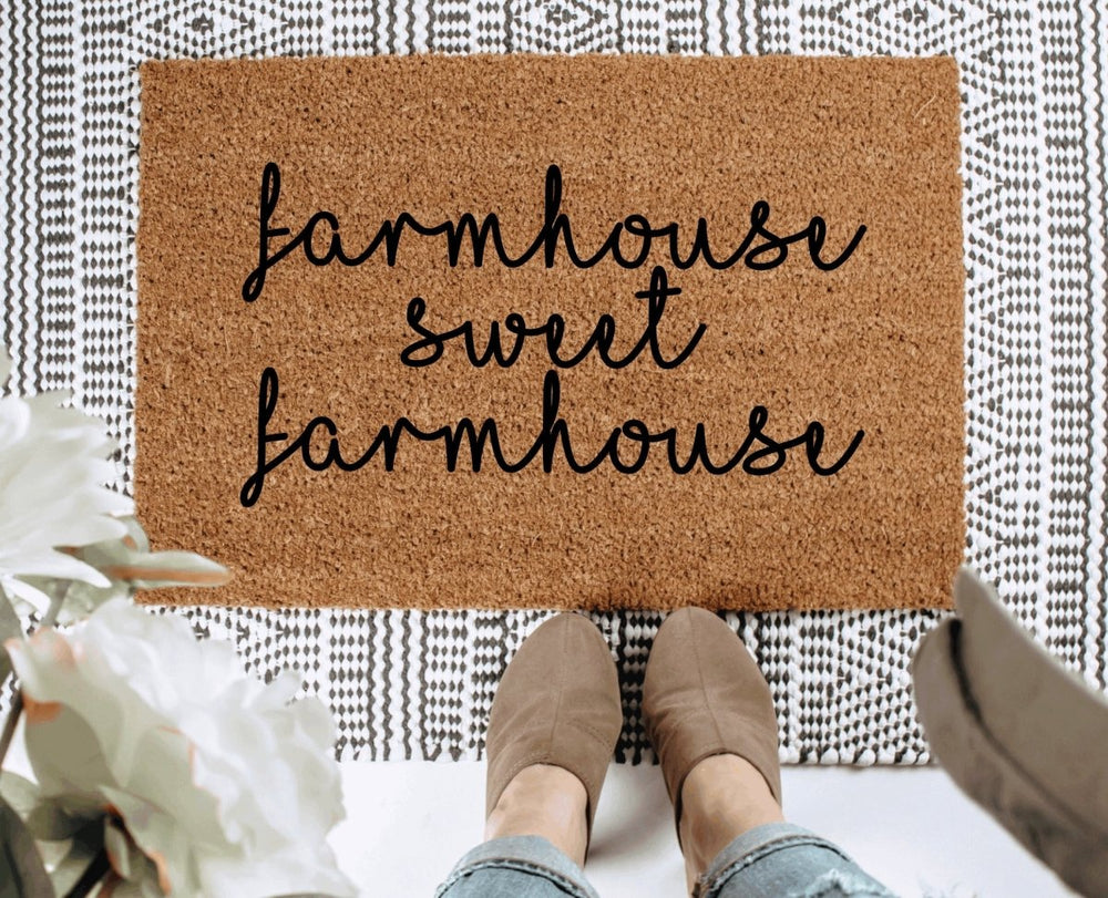 The Doormat Co. Farmhouse Sweet Farmhouse Doormat - lily & onyx