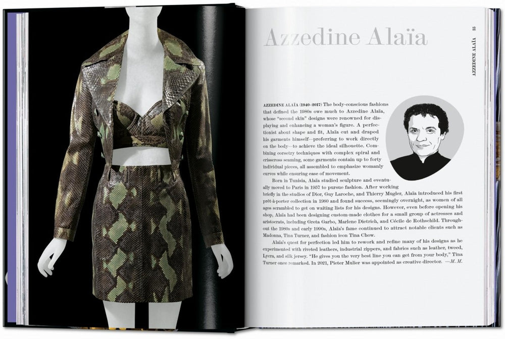 TASCHEN Fashion Designers A–Z. 40th Ed. (English)