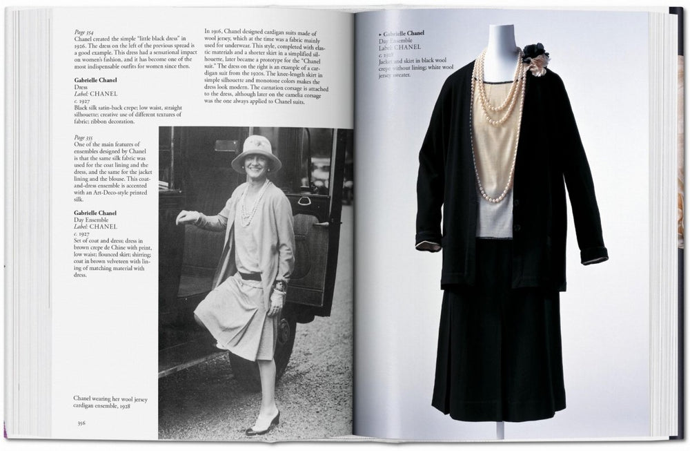 
                      
                        TASCHEN Fashion. Une histoire de la mode du XVIIIe au XXe siècle (French) - lily & onyx
                      
                    